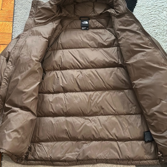 The North Face Taupe Quilted Jacket - Picture 2 of 4